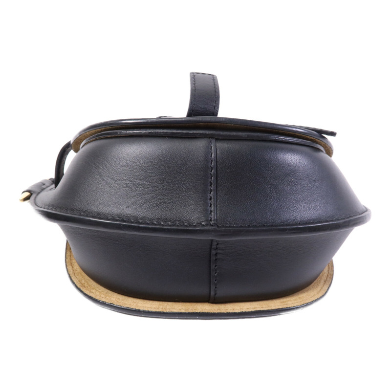 LOEWE 牛皮皮革Mini Gate Dual金扣肩背袋-3