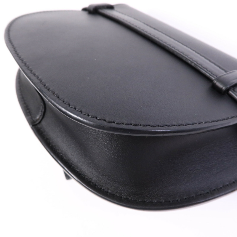 LOEWE 牛皮皮革Mini Gate Dual金扣肩背袋-11