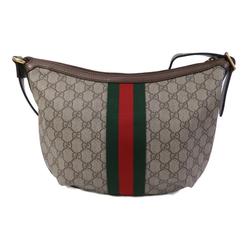 GUCCI 塗層帆布Ophidia金扣肩背袋-1