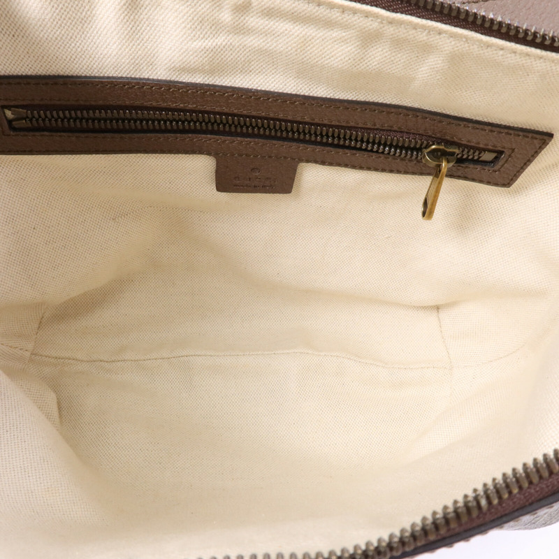 GUCCI 塗層帆布Ophidia金扣肩背袋-4