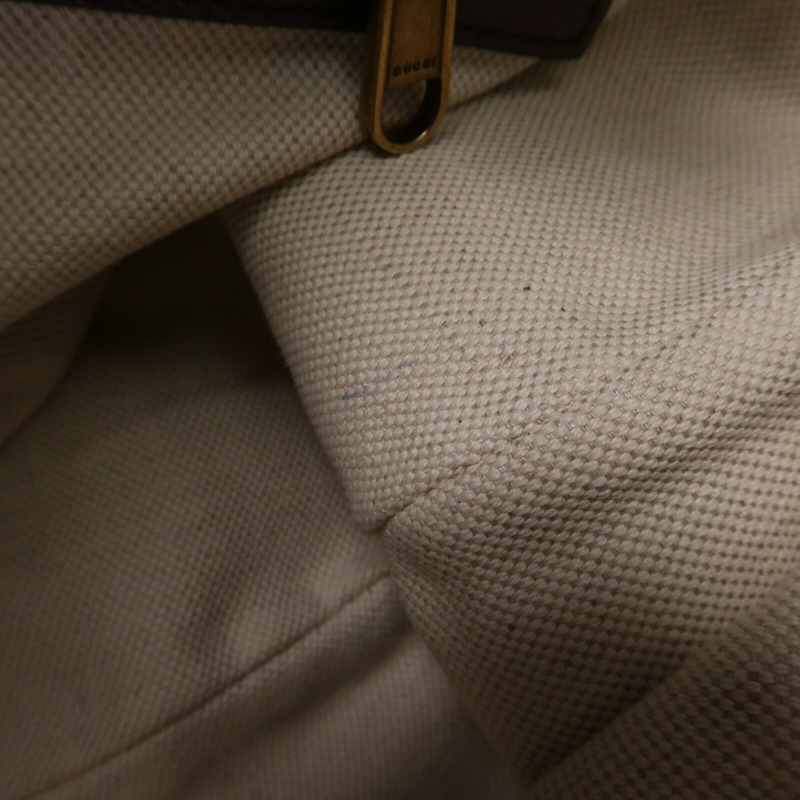 GUCCI 塗層帆布Ophidia金扣肩背袋-14