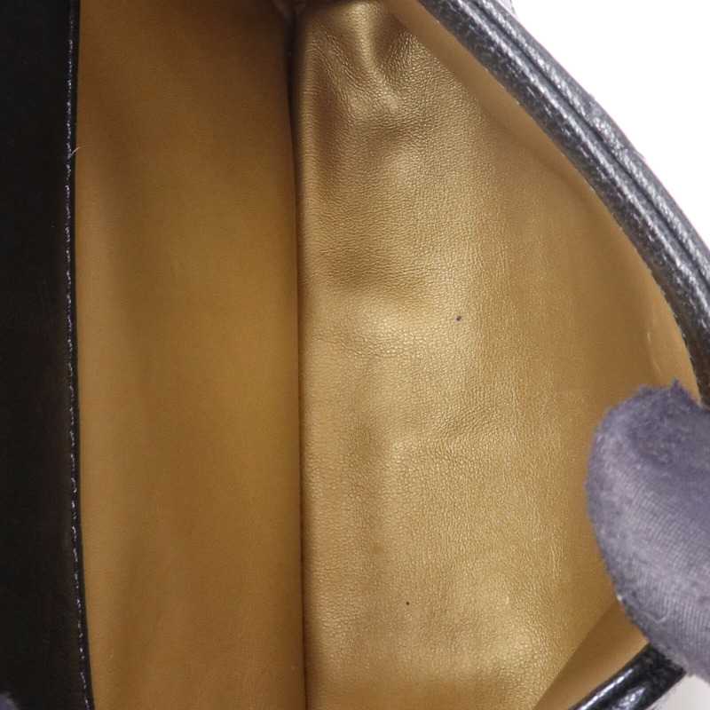 CHANEL 牛皮皮革Chain Shoulder Bag金扣鏈帶肩背袋-18