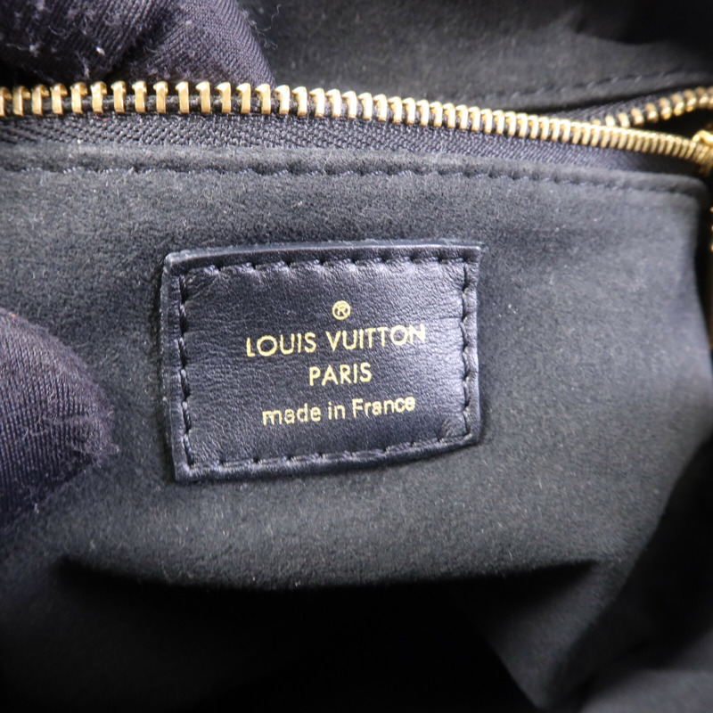 LOUIS VUITTON Monogram Petite Malle Souple金扣手挽肩背兩用袋棕色-5