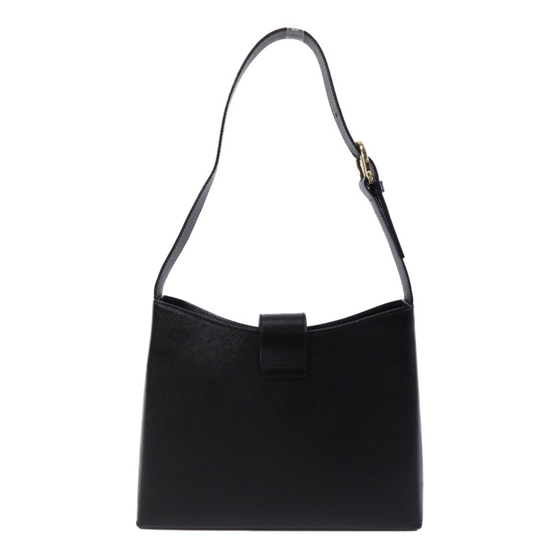 Salvatore Ferragamo 牛皮皮革Gancini金扣肩背袋-1