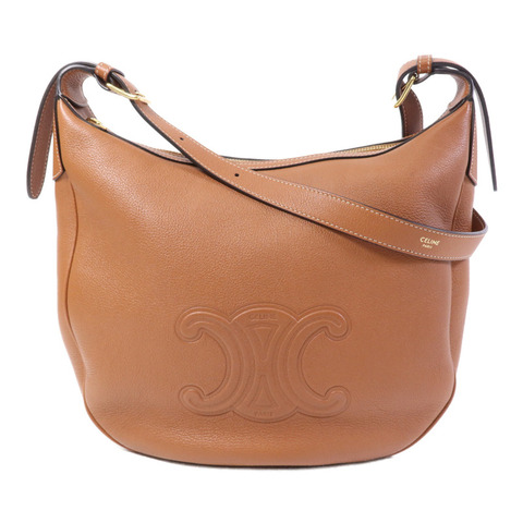 CELINE 牛皮皮革Heloise Bag金扣肩背袋