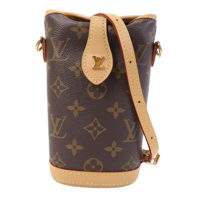 LOUIS VUITTON Monogram Fold Me Pouch金扣肩背袋-0