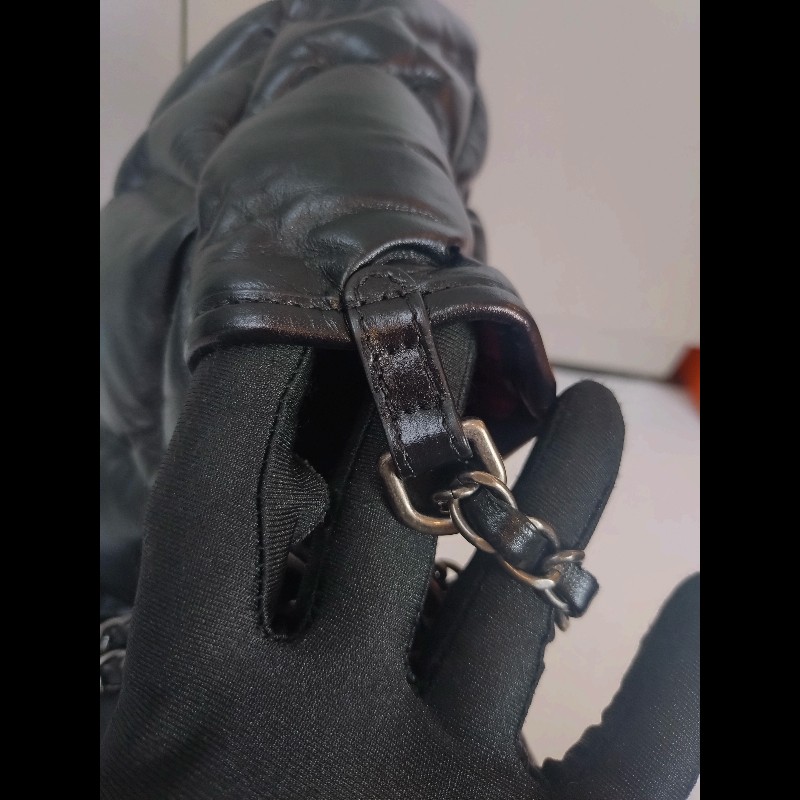 Chanel 霧銀鍊黑皮菱格泡泡口蓋包-29