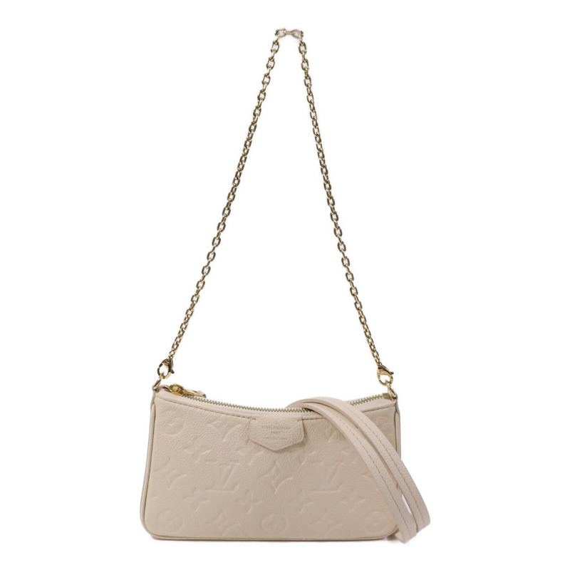 LOUIS VUITTON Monogram Empreinte Easy Pouch On Strap金扣手挽肩背兩用袋-0