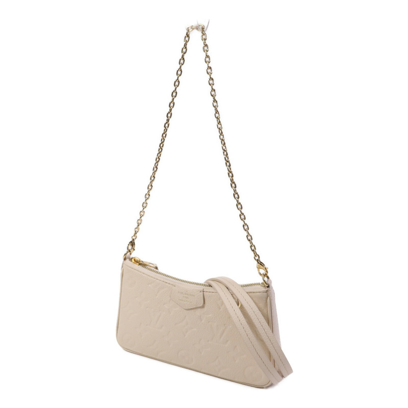 LOUIS VUITTON Monogram Empreinte Easy Pouch On Strap金扣手挽肩背兩用袋-2