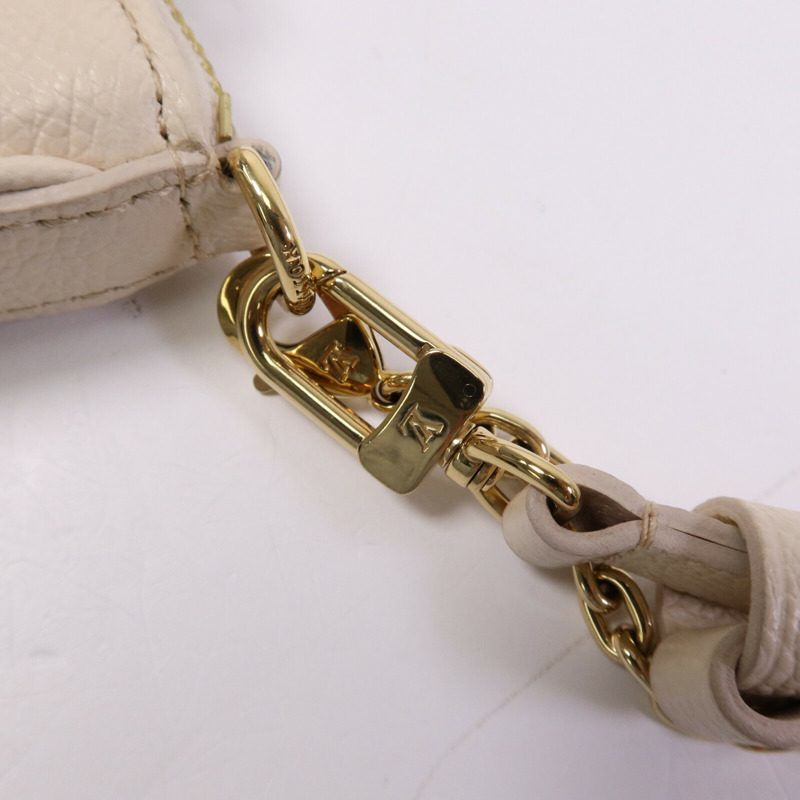 LOUIS VUITTON Monogram Empreinte Easy Pouch On Strap金扣手挽肩背兩用袋-5
