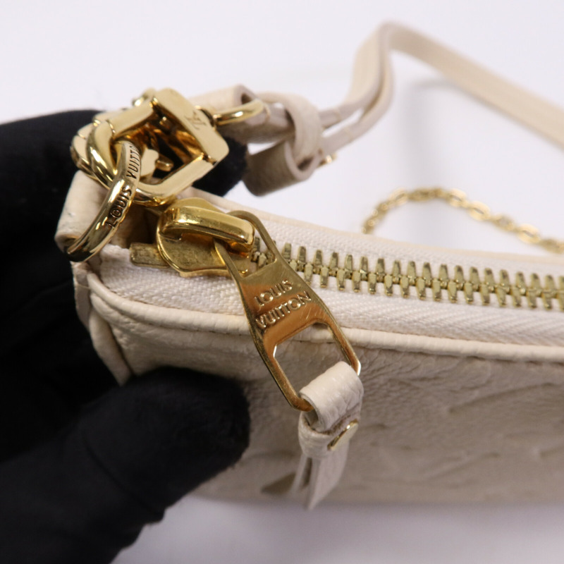 LOUIS VUITTON Monogram Empreinte Easy Pouch On Strap金扣手挽肩背兩用袋-6