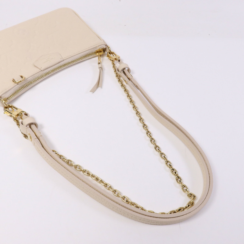 LOUIS VUITTON Monogram Empreinte Easy Pouch On Strap金扣手挽肩背兩用袋-8