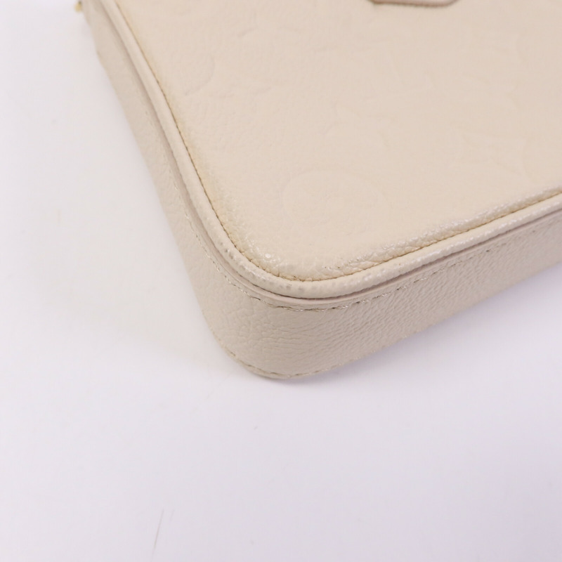 LOUIS VUITTON Monogram Empreinte Easy Pouch On Strap金扣手挽肩背兩用袋-11
