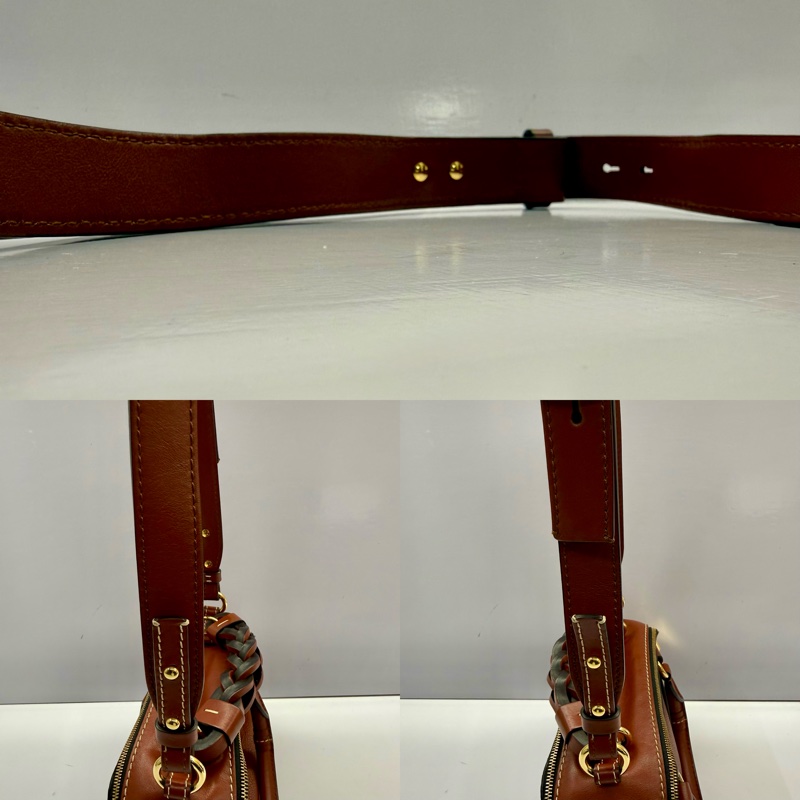 克蘿伊 CHLOE DARIA 編織提把小牛皮手提斜背包-6