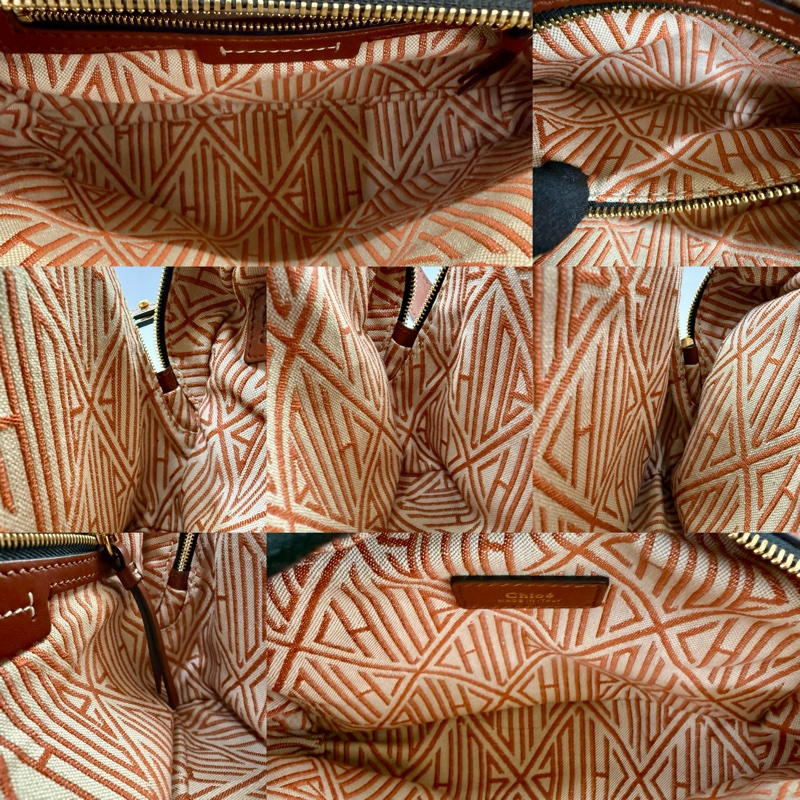 克蘿伊 CHLOE DARIA 編織提把小牛皮手提斜背包-7