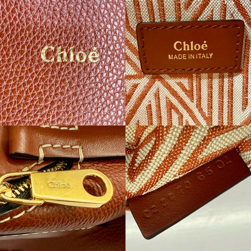 克蘿伊 CHLOE DARIA 編織提把小牛皮手提斜背包-8