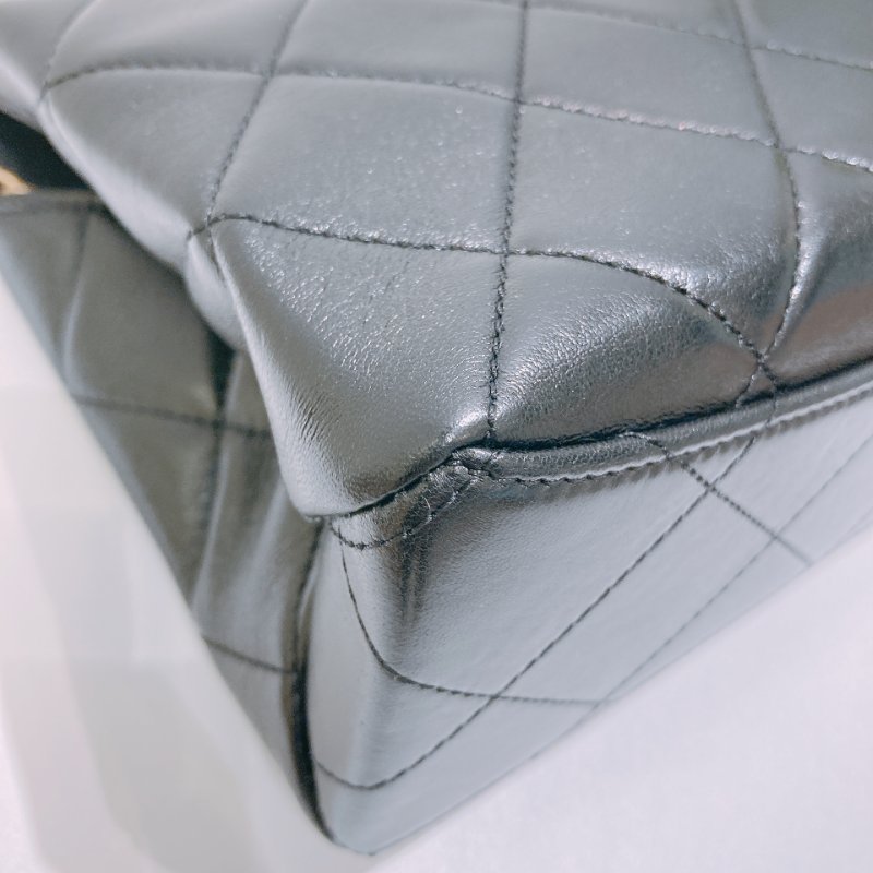 TW4787 Chanel 香奈兒 小號 珍珠手柄 單肩袋AS5413 Small Shopping Bag With Pearl Handle-5