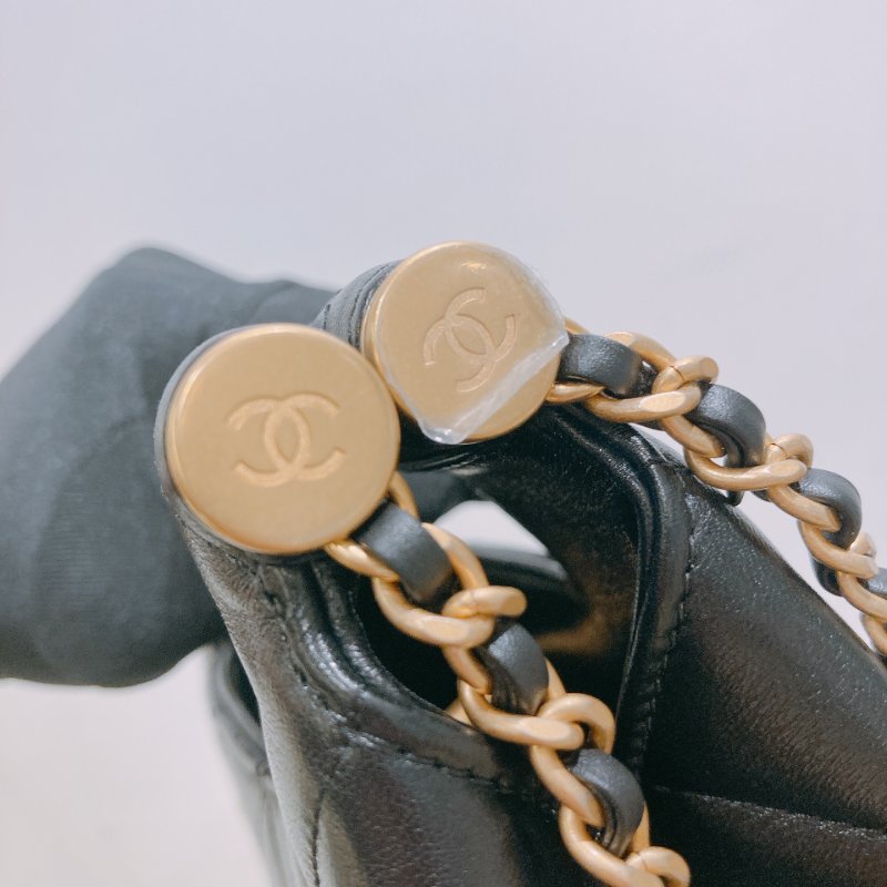 TW4787 Chanel 香奈兒 小號 珍珠手柄 單肩袋AS5413 Small Shopping Bag With Pearl Handle-14