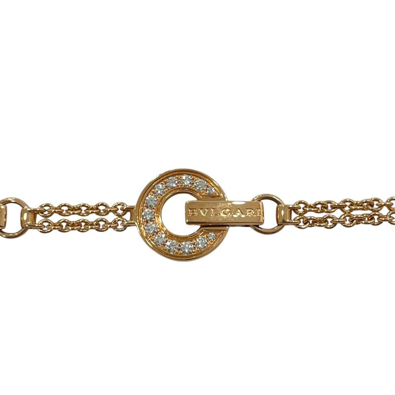 BVLGARI 寶格麗 357314 BVLGARI BVLGARI 三圈鑽石玫瑰金手環 K18PG-7