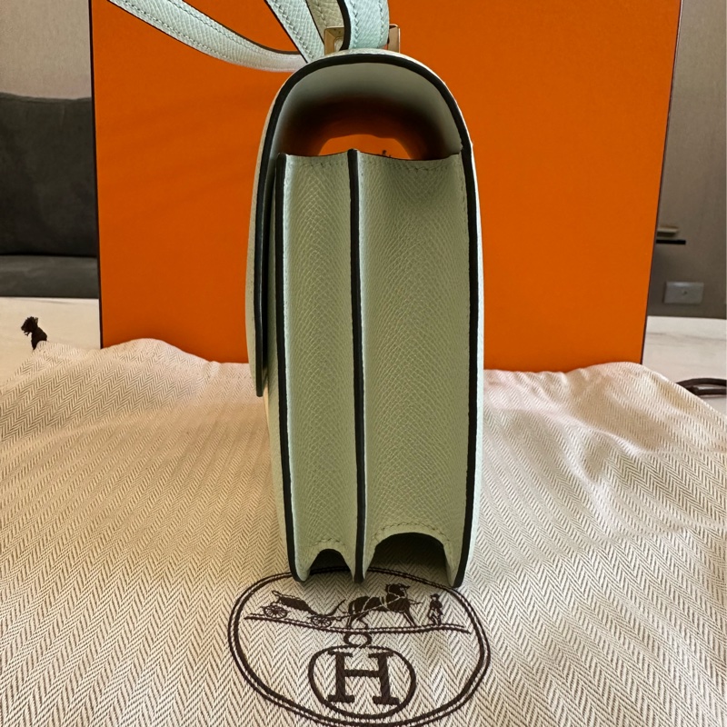 Hermes Constance 19 氣泡綠-2