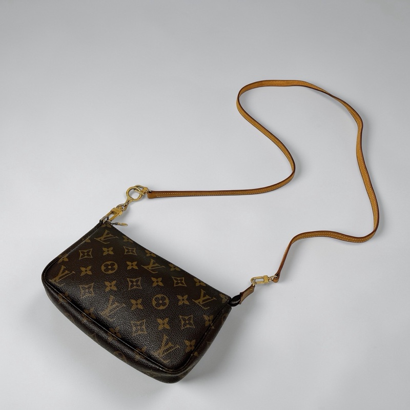 莉亞精品♡ LV 大麻將 二手美包-0