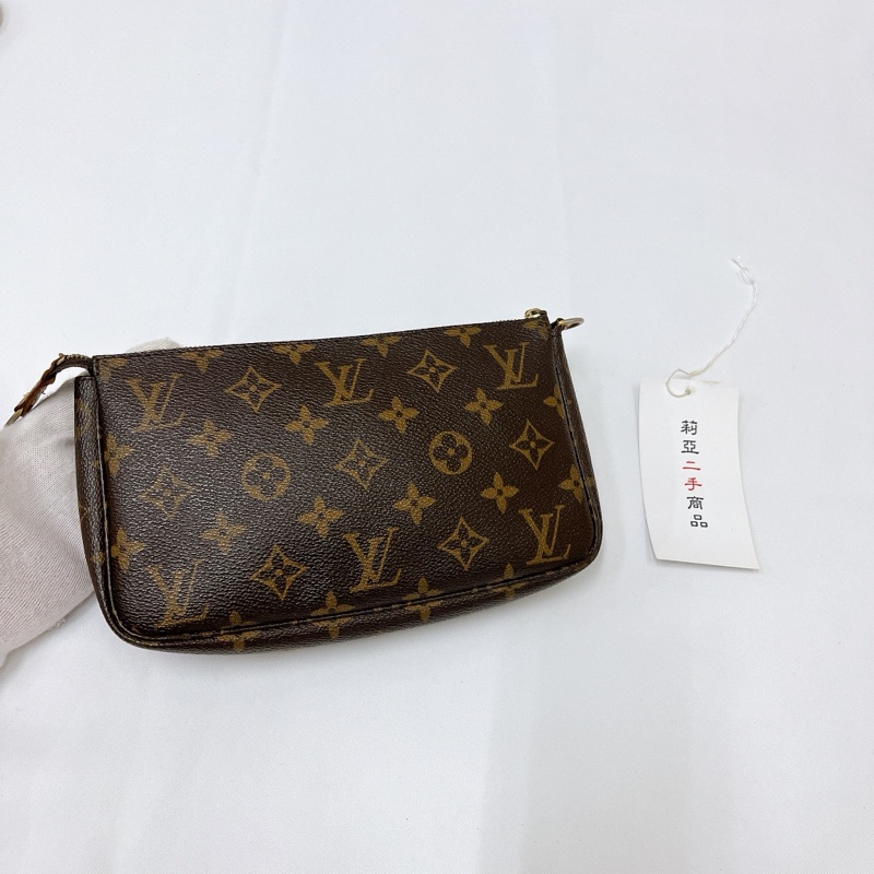 莉亞精品♡ LV 大麻將 二手美包-2