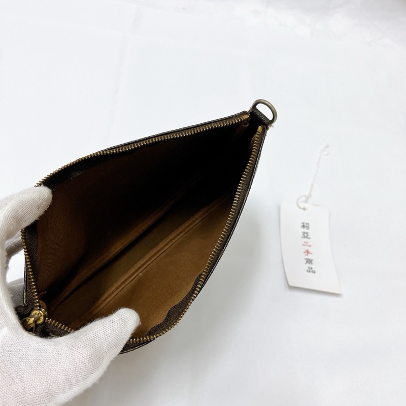 莉亞精品♡ LV 大麻將 二手美包-16