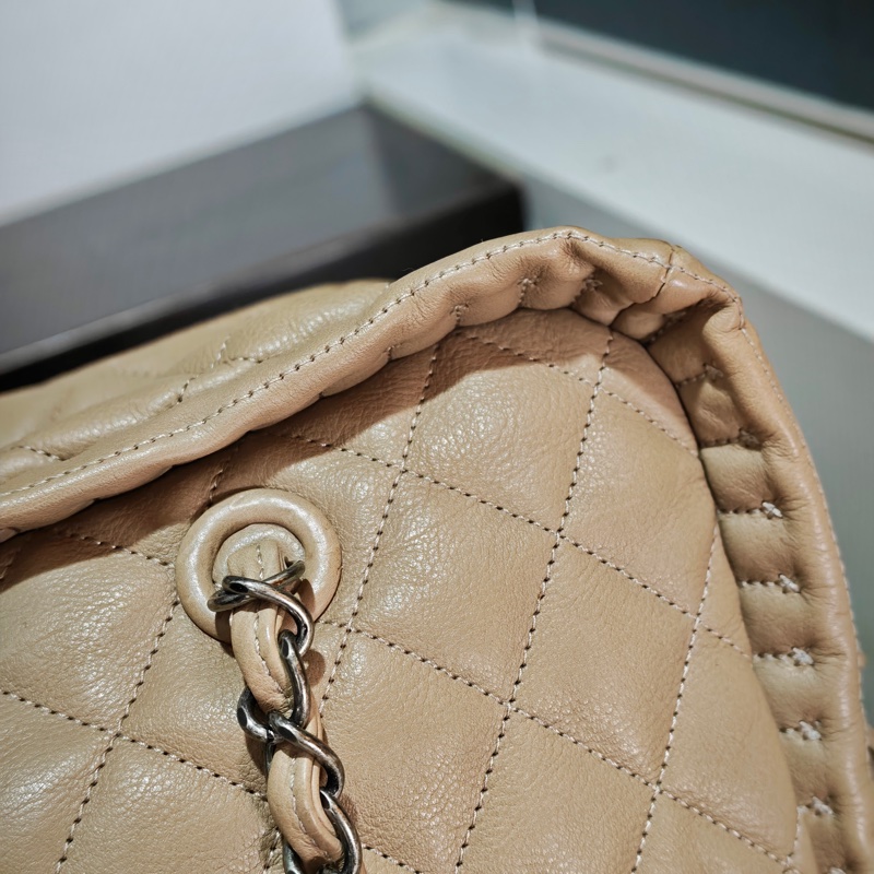 ChanelVintage 牛皮保齡球托特包-41