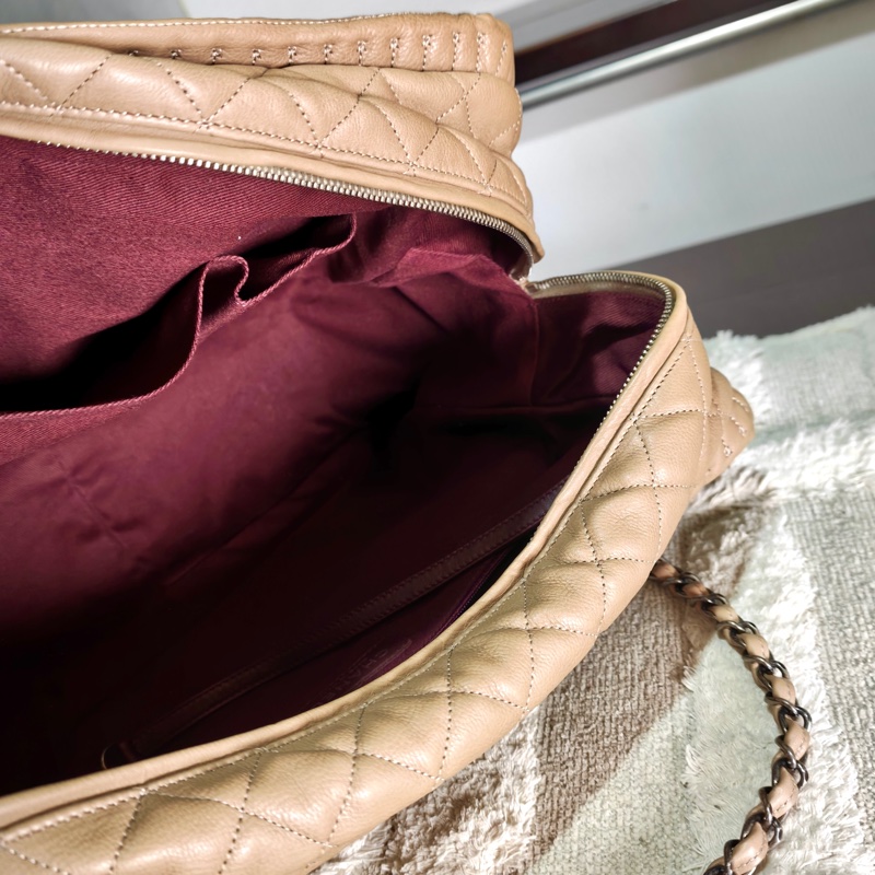 ChanelVintage 牛皮保齡球托特包-53