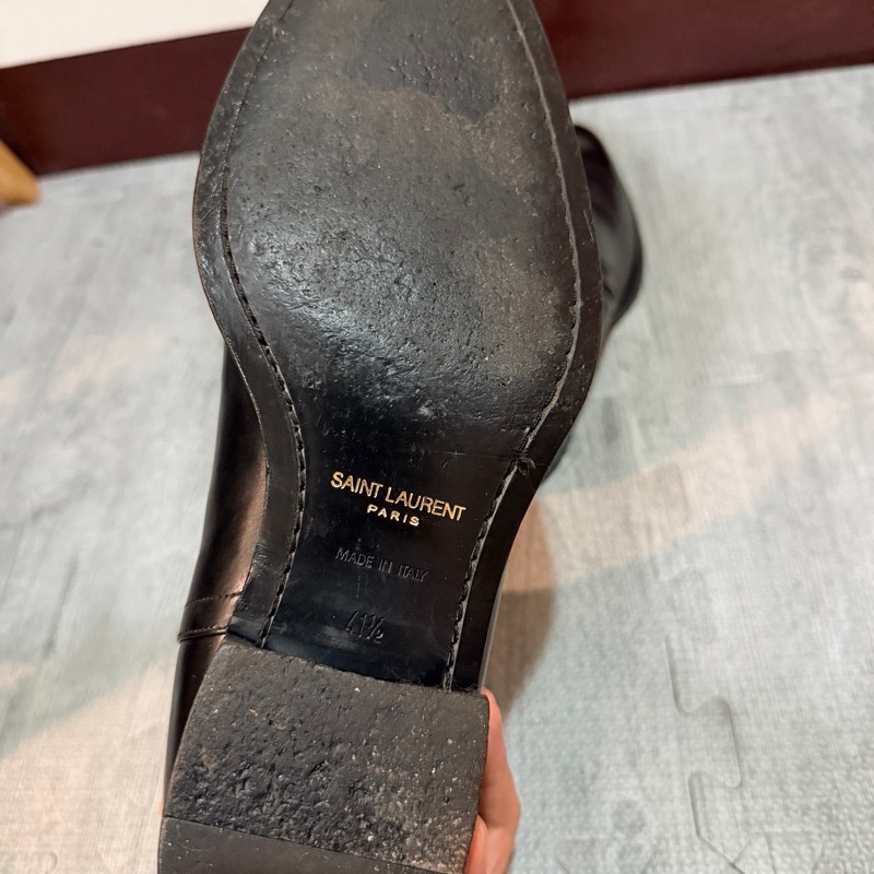 Saint Laurent Wyatt 拉鍊皮靴 Saint Laurent Black Wyatt Zip Boots-8