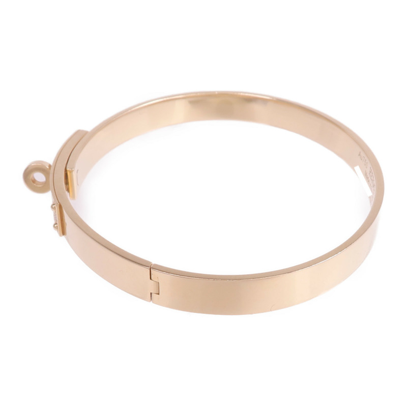 HERMES 18K玫瑰金Kelly Diamond Bracelet鑽石手鐲-1