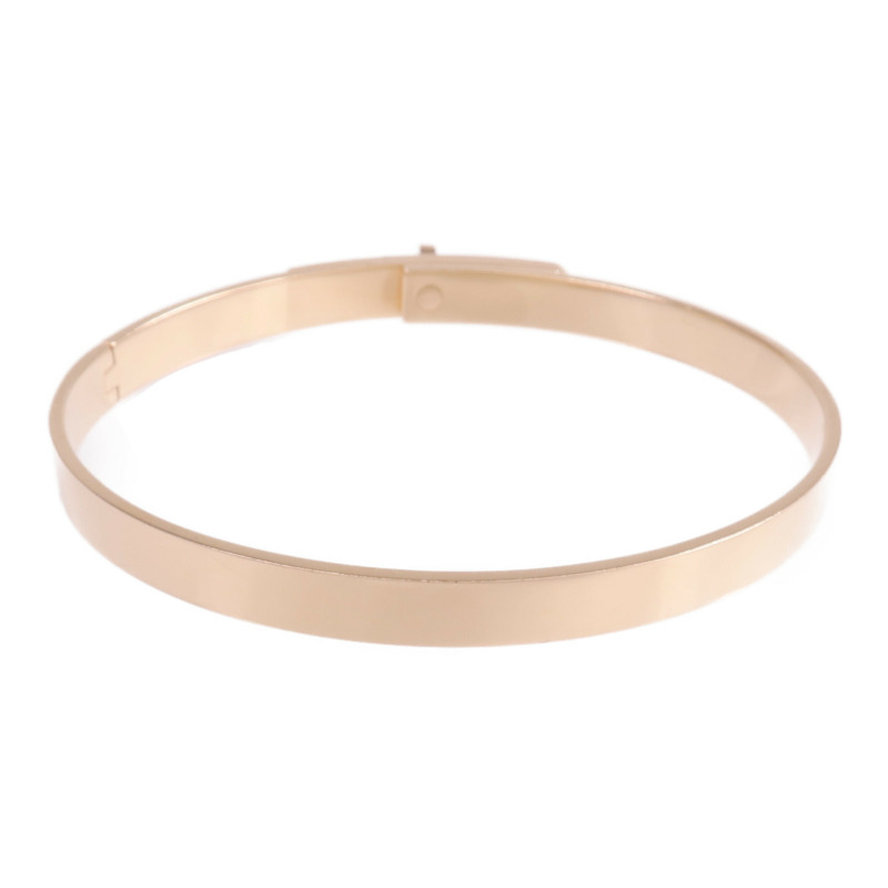 HERMES 18K玫瑰金Kelly Diamond Bracelet鑽石手鐲-2