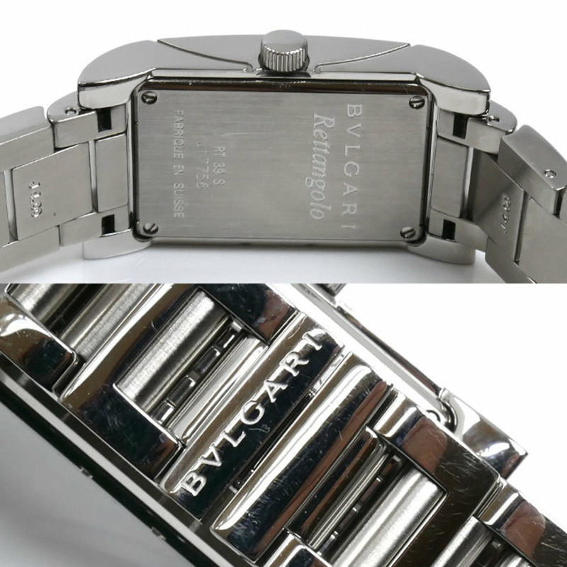 BVLGARI Bulgari Rettangolo 手錶,電池供電,RT39S,女士-5