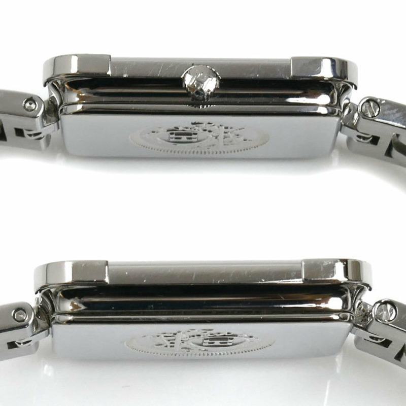 愛馬仕 Croisière 粉紅色貝殼腕錶,電池驅動(CR2.210),女士款-3