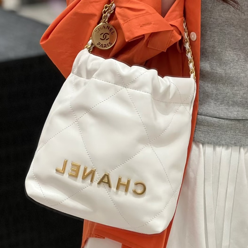 #CHANEL香奈兒22bag mini白金 芯片款 🪆-7