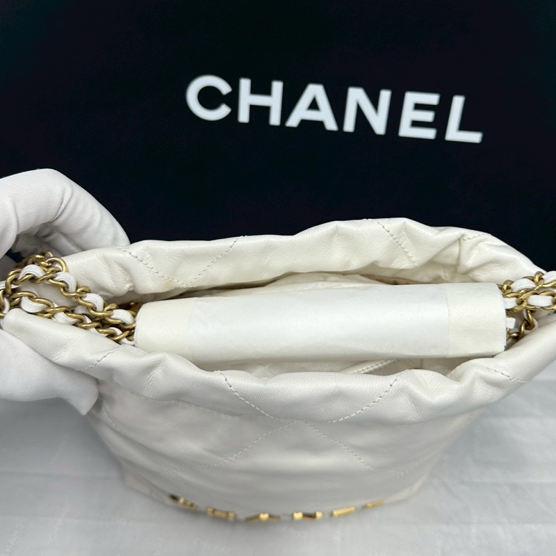 #CHANEL香奈兒22bag mini白金 芯片款 🪆-11