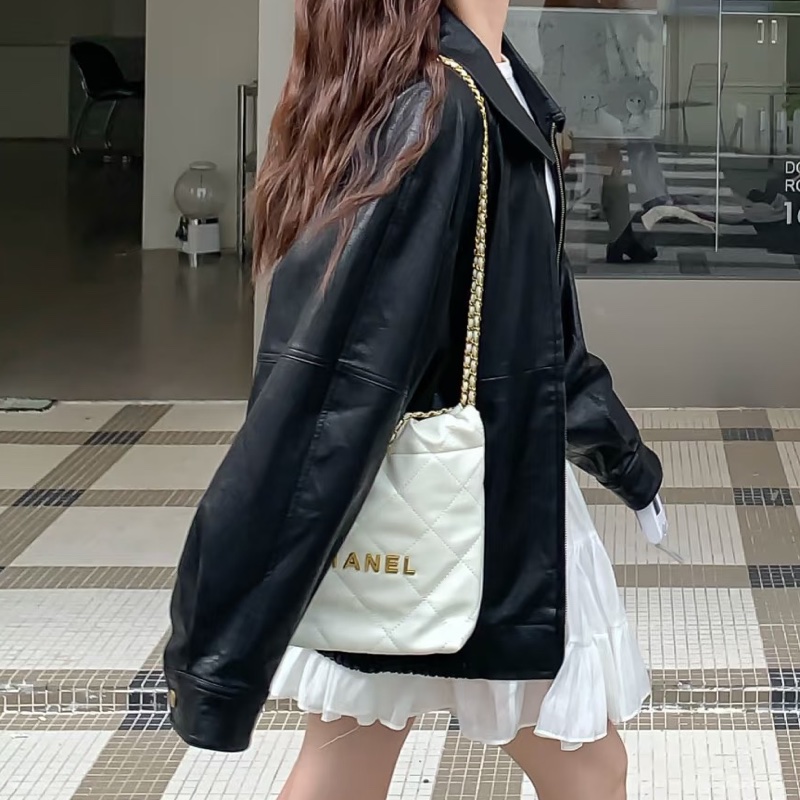 #CHANEL香奈兒22bag mini白金 芯片款 🪆-16