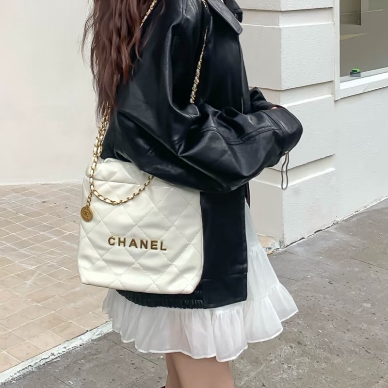 #CHANEL香奈兒22bag mini白金 芯片款 🪆-17