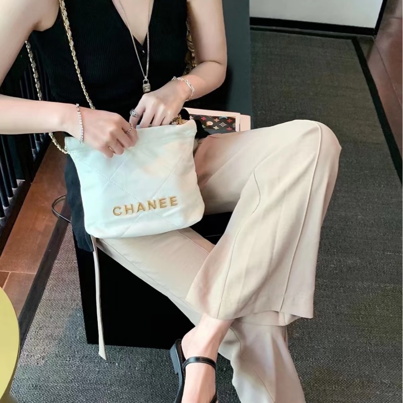 #CHANEL香奈兒22bag mini白金 芯片款 🪆-24