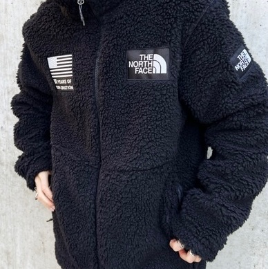 全新韓国限定THE NORTH FACE FLEECE JACKET/50周年抓絨外套/防寒/XL-7