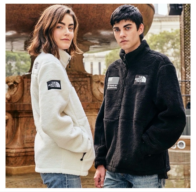 全新韓国限定THE NORTH FACE FLEECE JACKET/50周年抓絨外套/防寒/XL-8