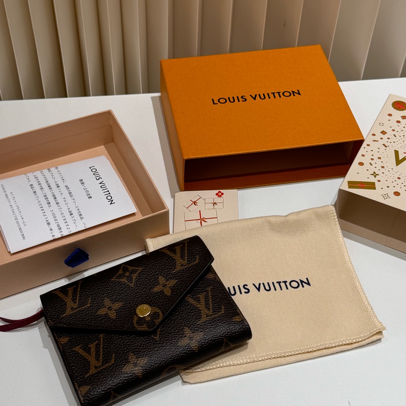 路易威登LV三折皮夾、Victorine 皮夾-4