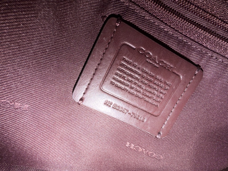 COACH奶茶色 水餃包/側背包/手提包-3