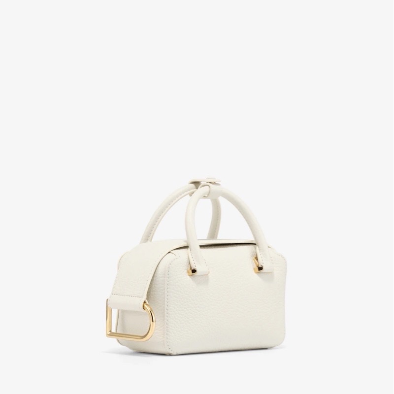 Delvaux Cool Box Nano 象牙白金扣-1