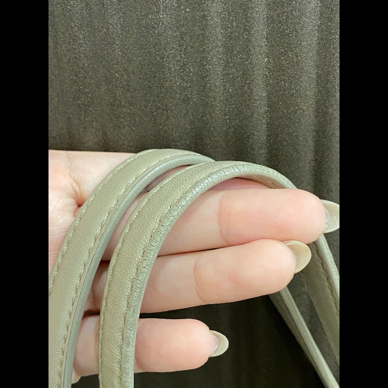 kate spade 卡其灰 鏈條肩背托特包-7