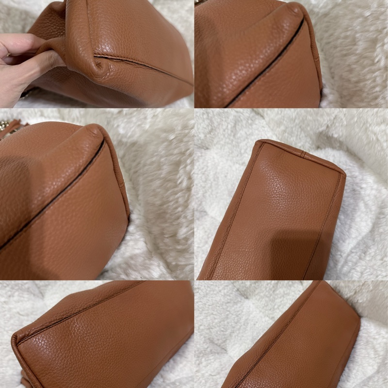 二手Gucci soho 手提肩背包（咖啡色）-5