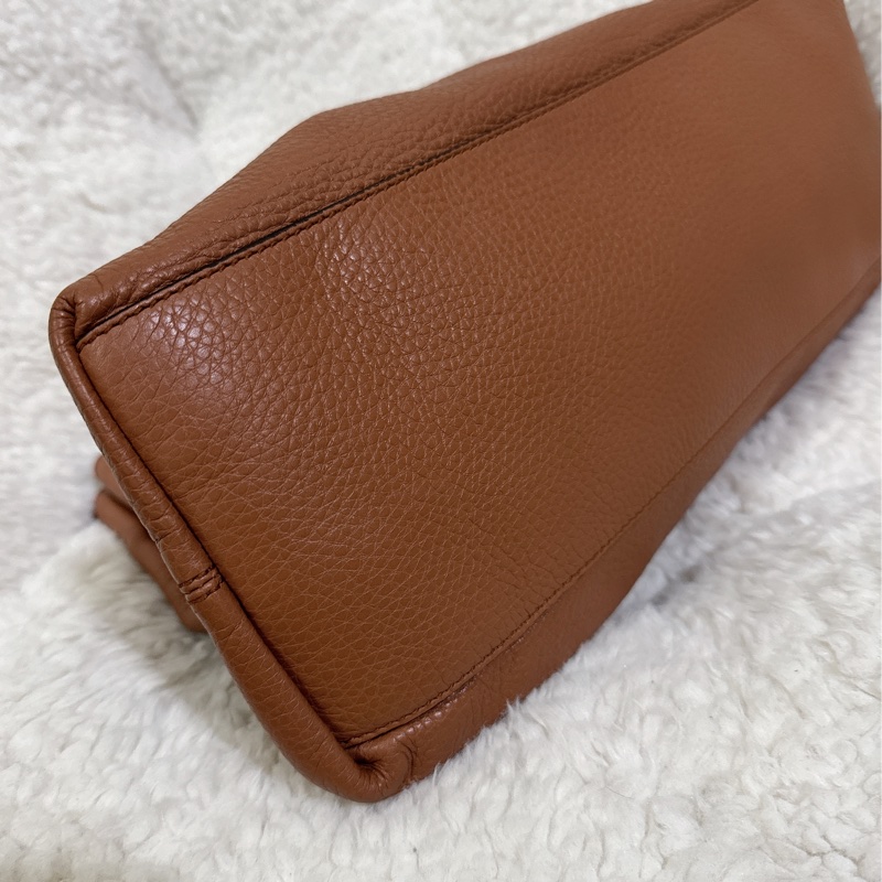 二手Gucci soho 手提肩背包（咖啡色）-28