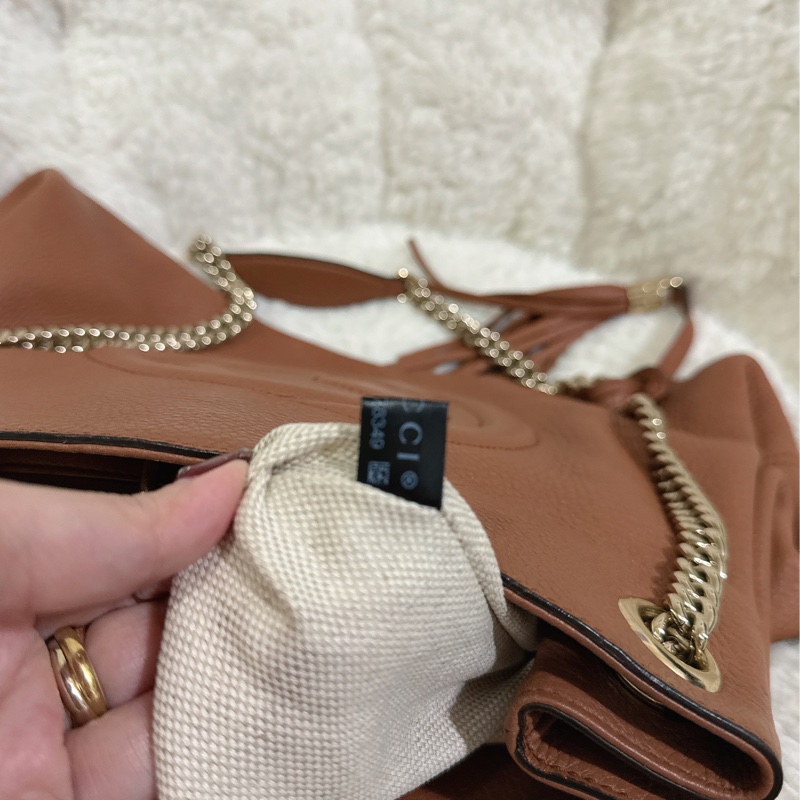 二手Gucci soho 手提肩背包（咖啡色）-62