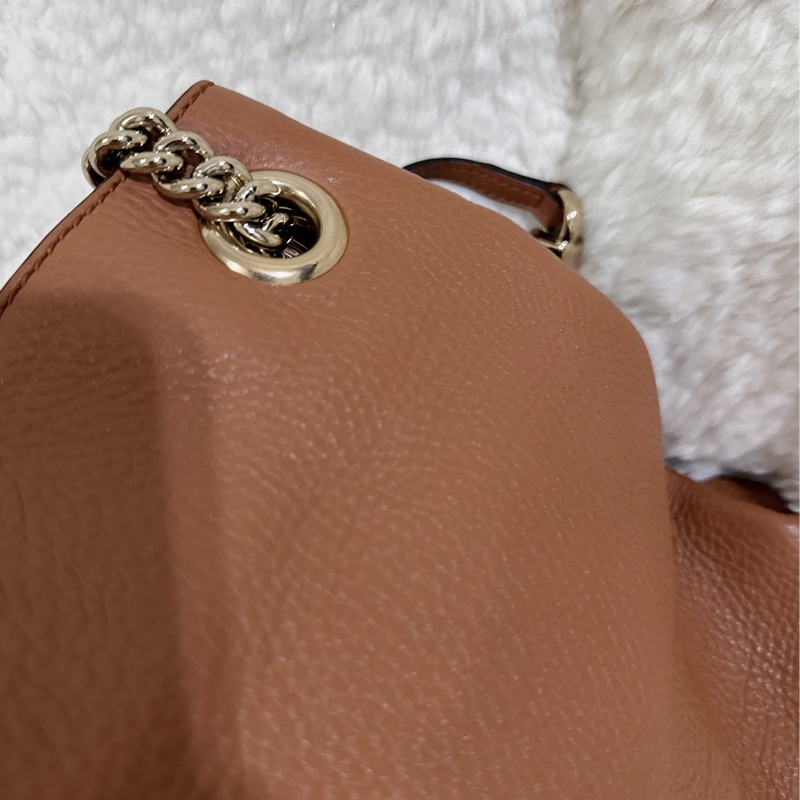 二手Gucci soho 手提肩背包（咖啡色）-66