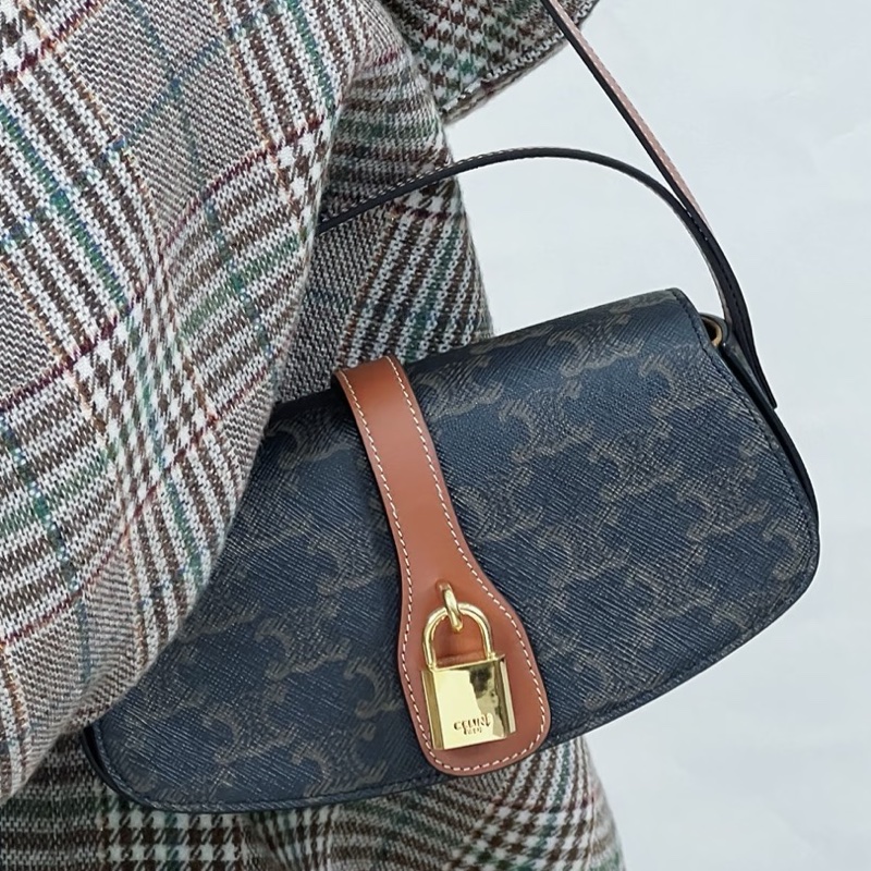 #CELINE 鎖頭肩背包 Lisa同款 ❤️-6